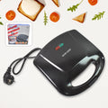 Sandwich Maker â€“ Makes 2 Square Sandwiches, Non-Stick Plates, Easy to Clean