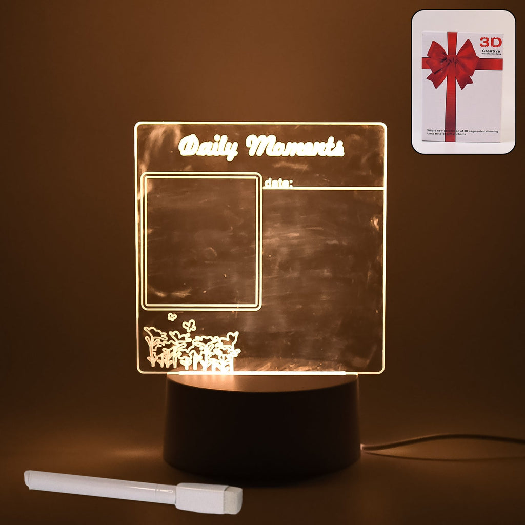 3D Acrylic Creative Lamp Decorative Light