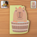Cute animal shape kids study notebook