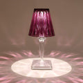 Crystal Diamond LED Table Lamp with 16 Colors – Bedroom Decor