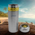 Stainless Steel Water Bottle – Leak Proof Gym Bottle (350 ML)