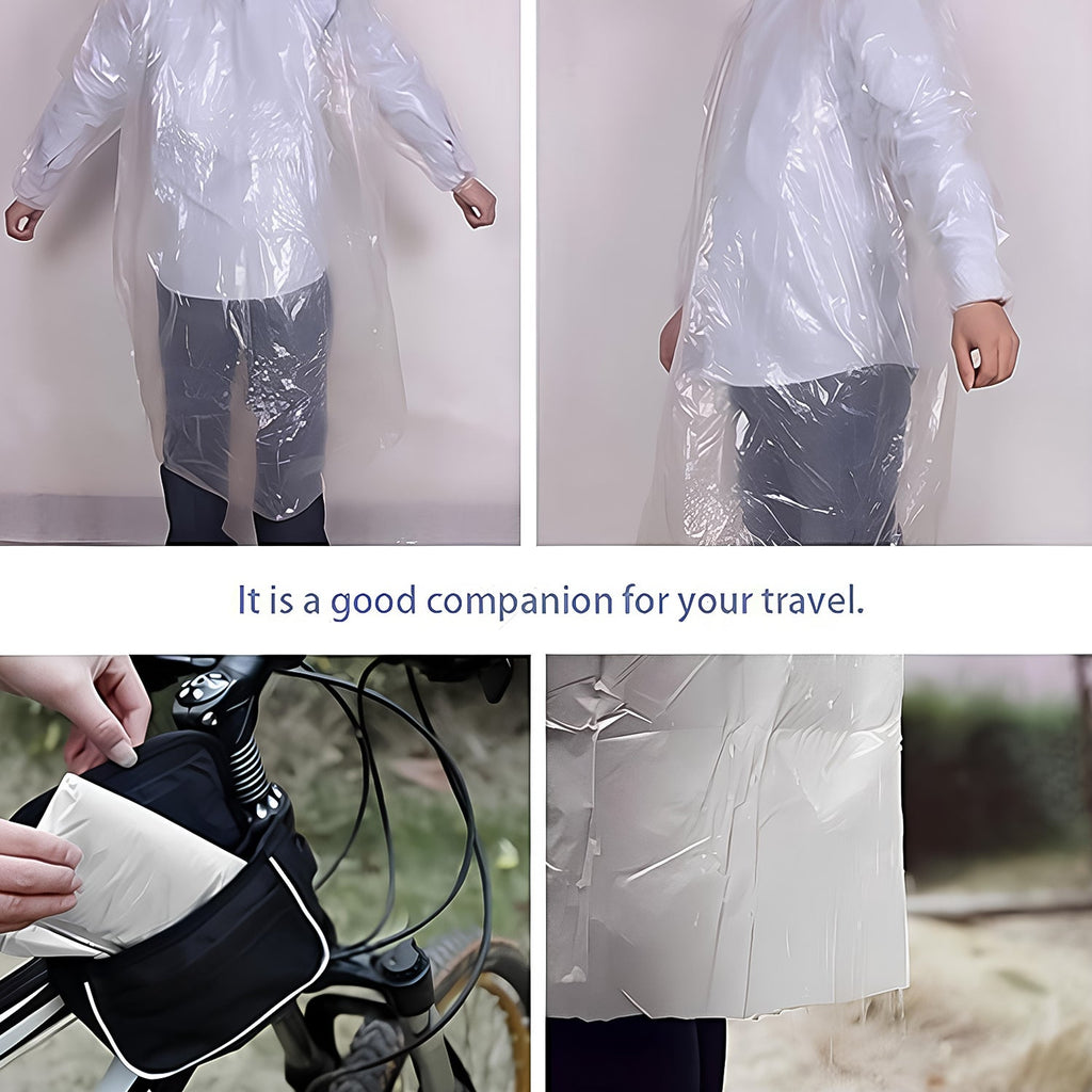Raincoat Protect Body Arms Legs, Waterproof Rain Suit Outdoor Accessory (1pc)