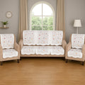 Elegant Leaf Sofa Runner