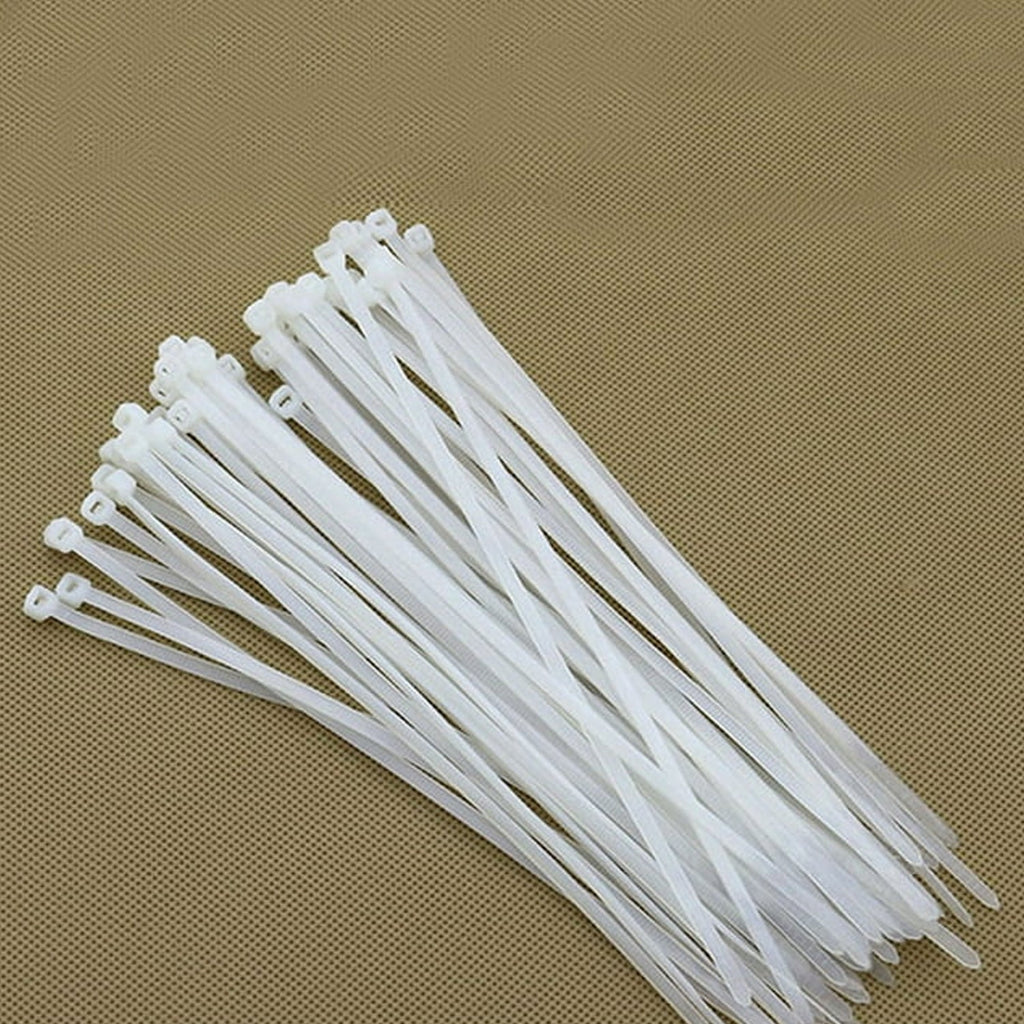 3Ã—100 MM Nylon Self-Locking Cable Ties â€“ Heavy Duty Zip Wire Tie (100 Pc)
