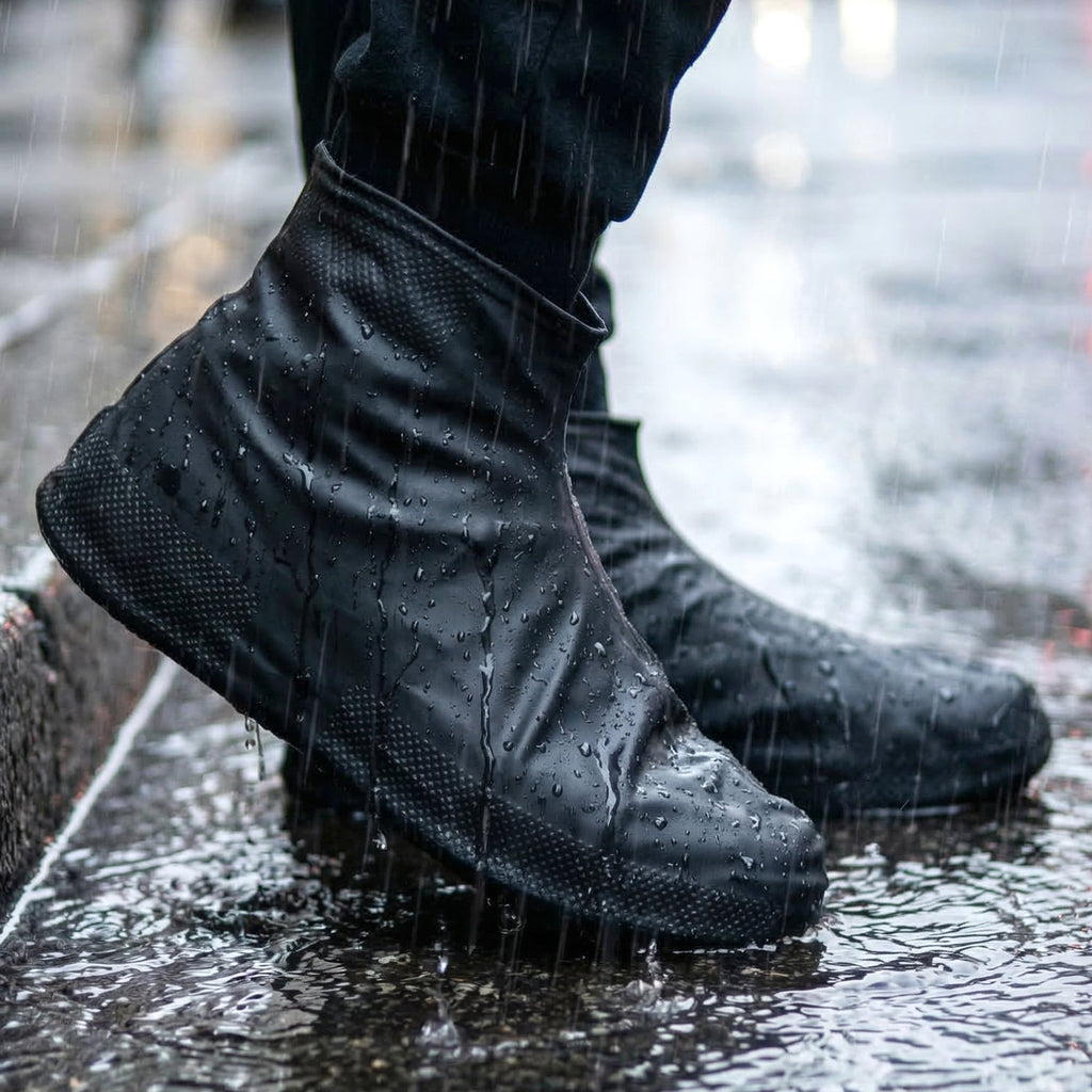 reusable rain shoe cover for outdoor protection