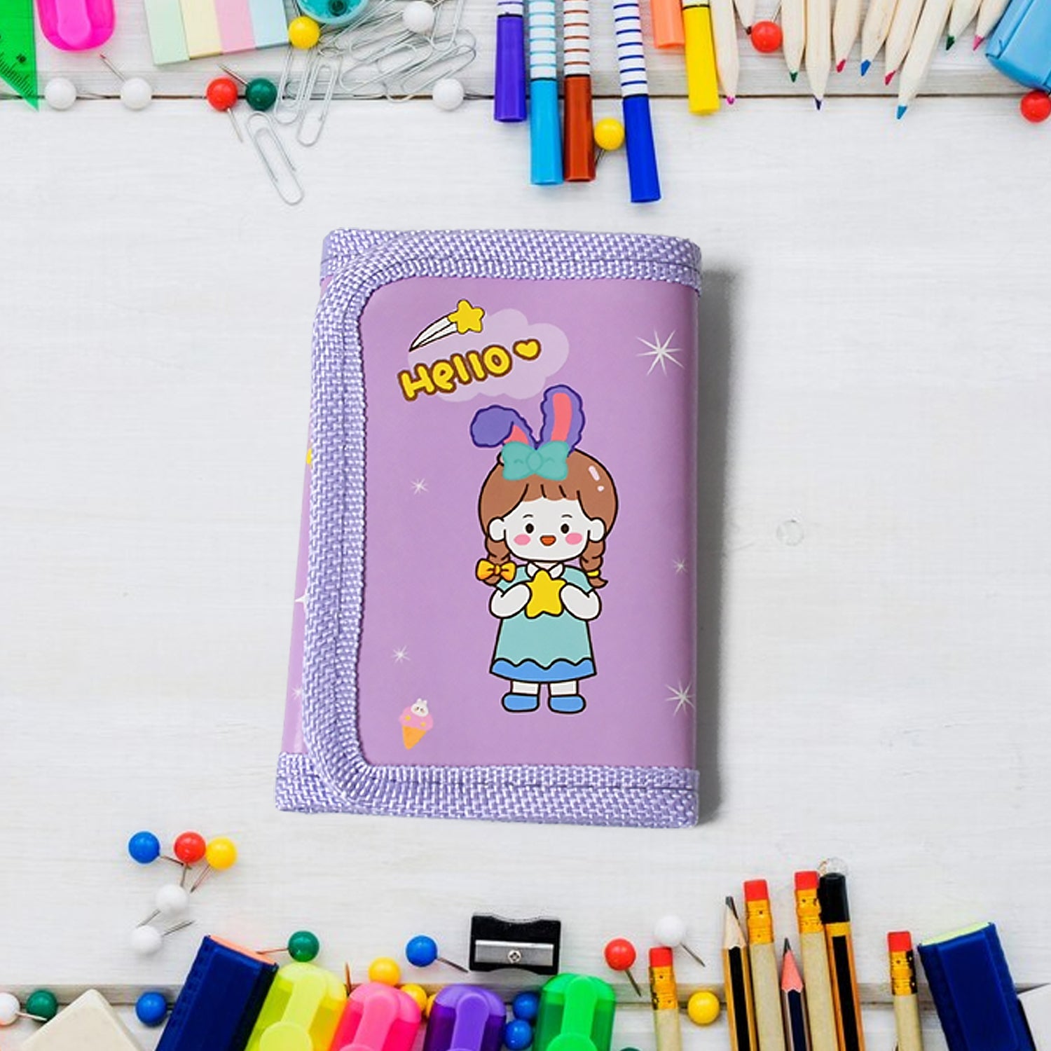 Stationery Set for Kids – 7-in-1 School Kit (Pack of 7 Pcs)