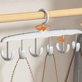 Rotatable Tank Top Hanger – Space Saving Closet Organizer Dorms & (12-Hook)