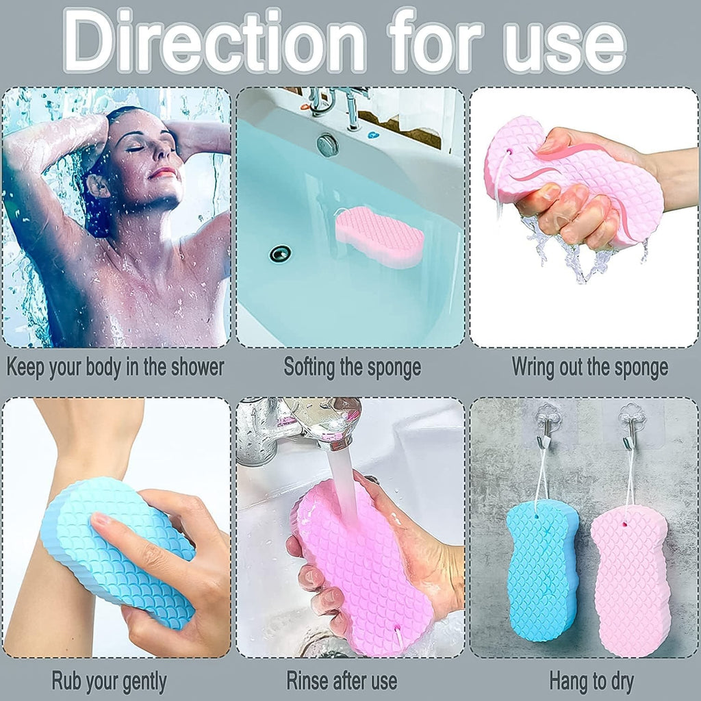 Ultra Soft Exfoliating Sponge â€“ Dead Skin Remover & Face Scrubber