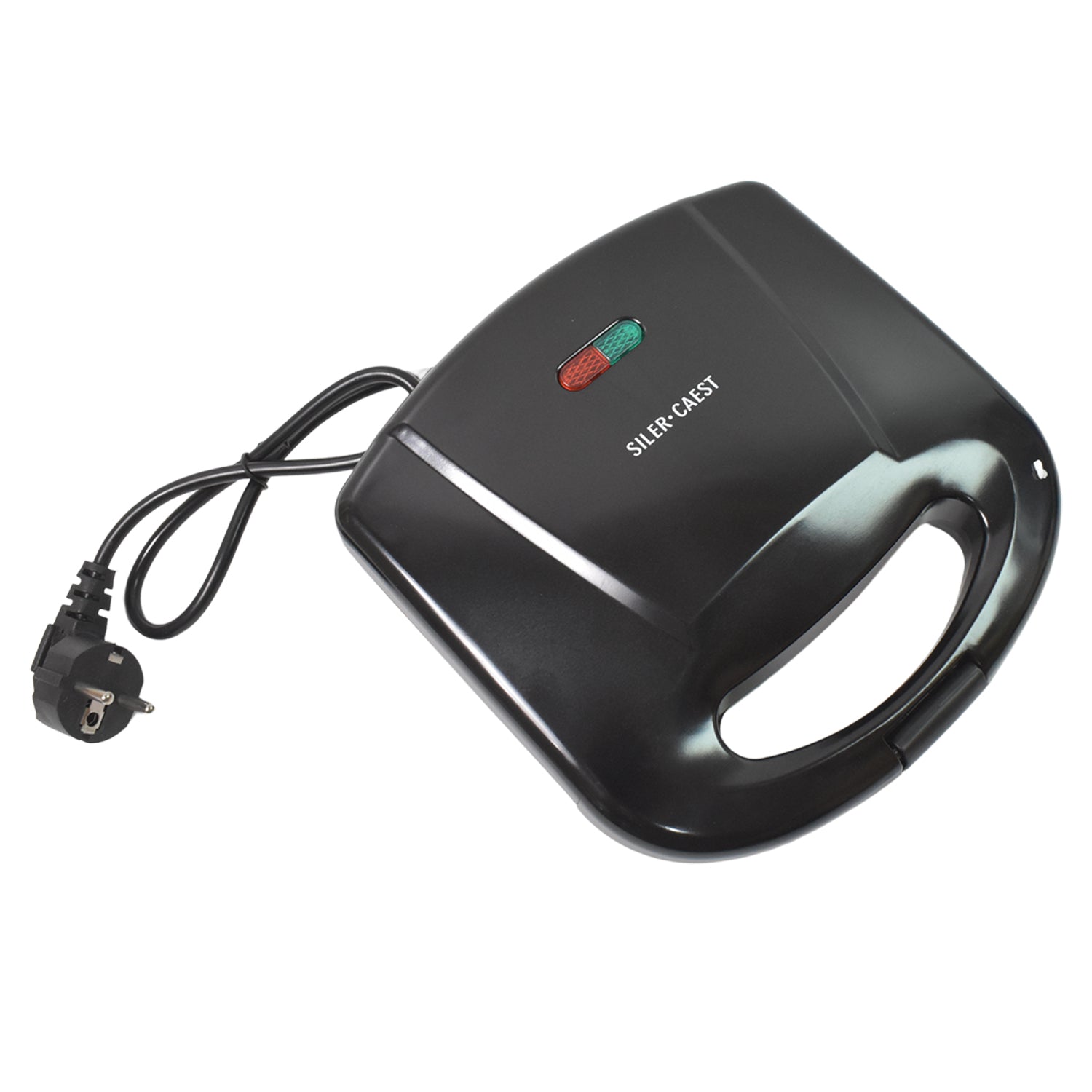 Sandwich Maker â€“ Makes 2 Square Sandwiches, Non-Stick Plates, Easy to Clean