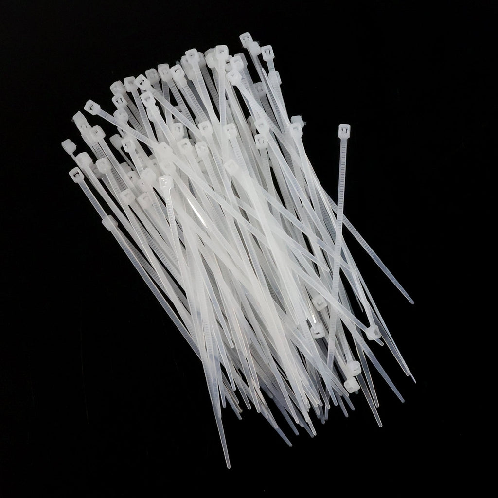 3Ã—100 MM Nylon Self-Locking Cable Ties â€“ Heavy Duty Zip Wire Tie (100 Pc)