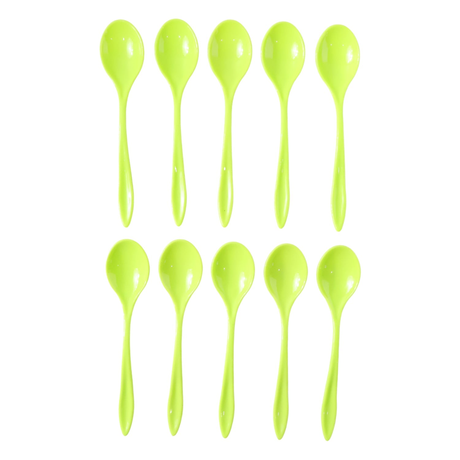 Fancy Spoon Used While Eating and Serving Food Stuffs Etc (10 Pcs)