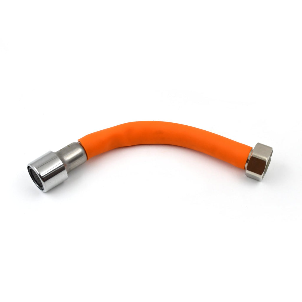 Flexible Water Tap Extender, 360Â° Bending Faucet Extension Tube with Connector (18cm)