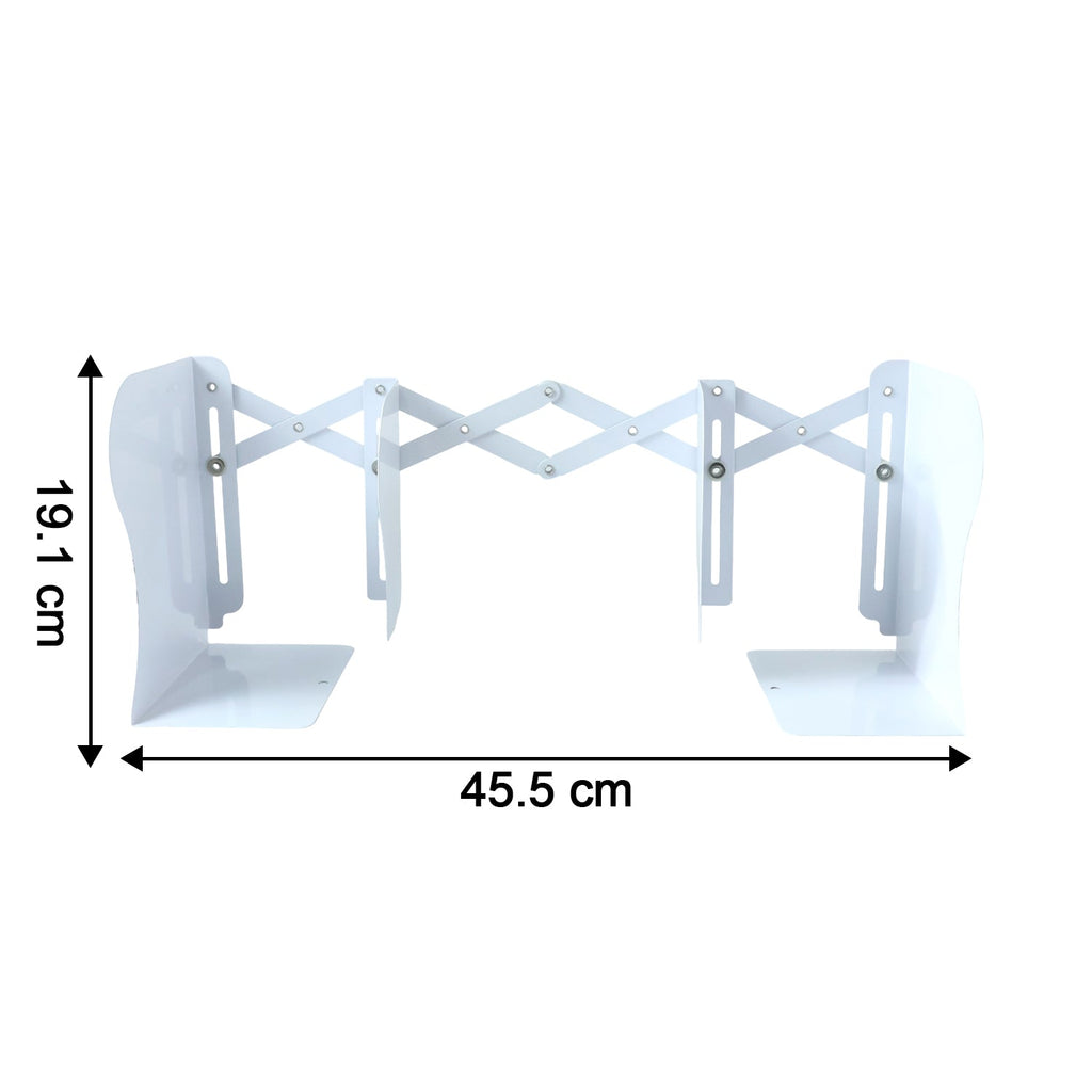 Adjustable Telescopic Iron Desk Book Stand (1 Pc)