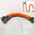 Flexible Water Tap Extender, 360Â° Bending Faucet Extension Tube with Connector (18cm)