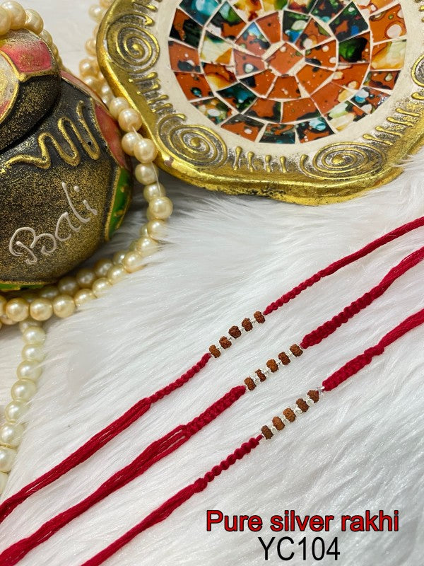 Pure Silver Rakhi
