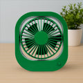 Portable USB Fan Rechargeable 2-Speed 180Â° Rotating Quiet Personal Fan