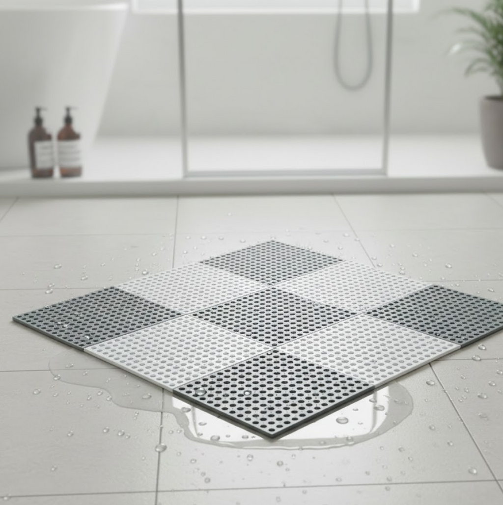 Bath Anti-Slip Mat â€“ Prevent Slippery Surfaces While Bathing (26Ã—26 cm)