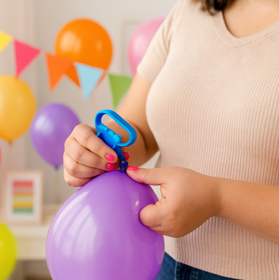 Balloon Tying Tool â€“ Fast Knotting for Party Decorations