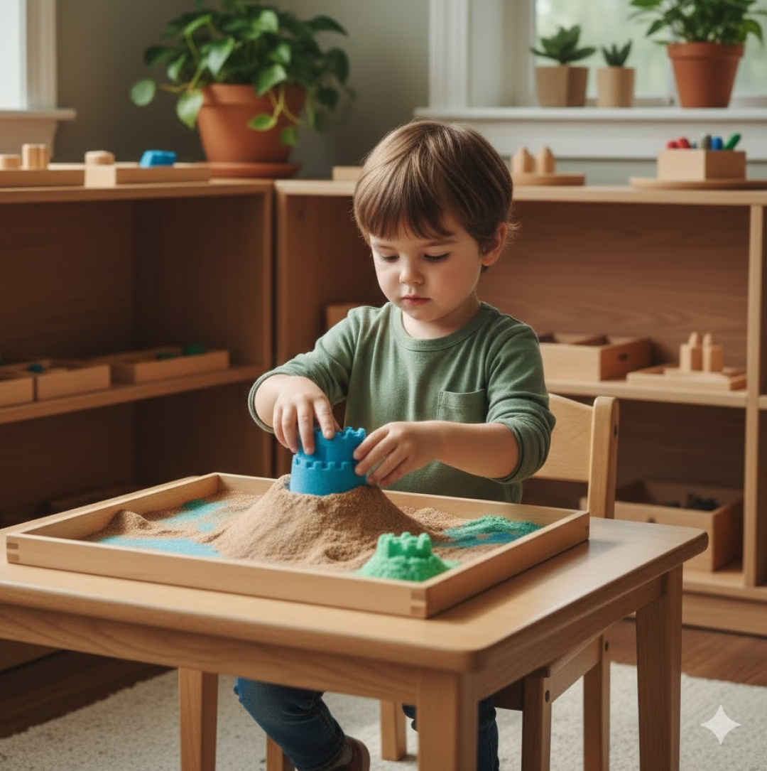 Kinetic Sand Kit â€“ Soft Sand Clay for Kids' Activities