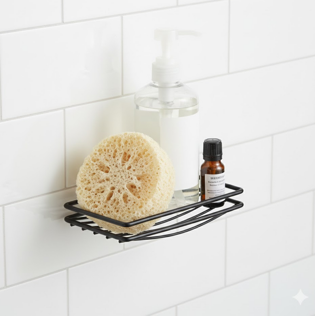 Wall Mount 2-Piece Soap Rack â€“ Versatile Holder for Bathrooms & Homes