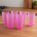 Large Glass Set â€“ for Kitchens & Offices, Perfect for Water & Beverages (6-Piece)