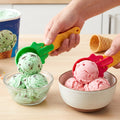 Plastic Premium Ice Cream Scoop Set – 2 Pcs