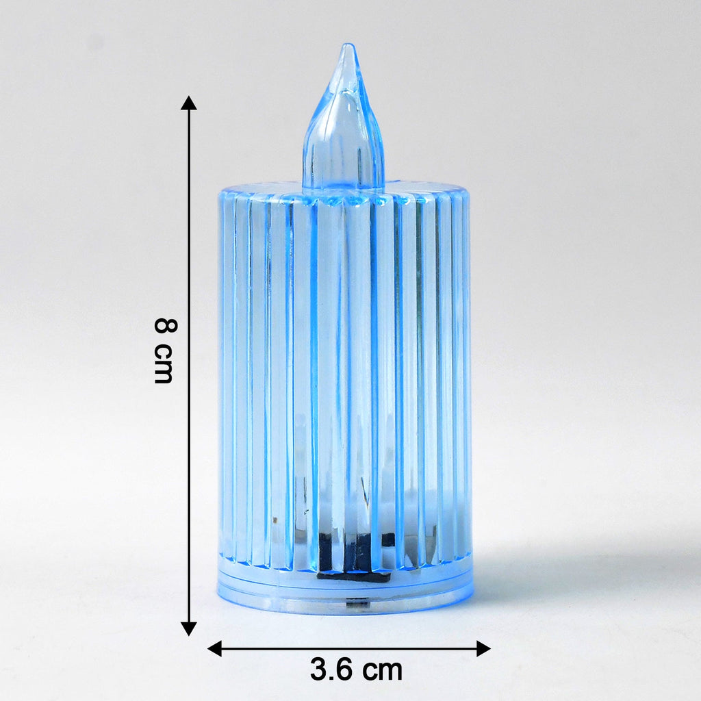 Decorative Flameless Electronic LED Candle Light Set (8 Pc)