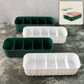 5 Compartments Socks / Handkerchief / Underwear Storage Boxes, Socks tray (pack of 4)