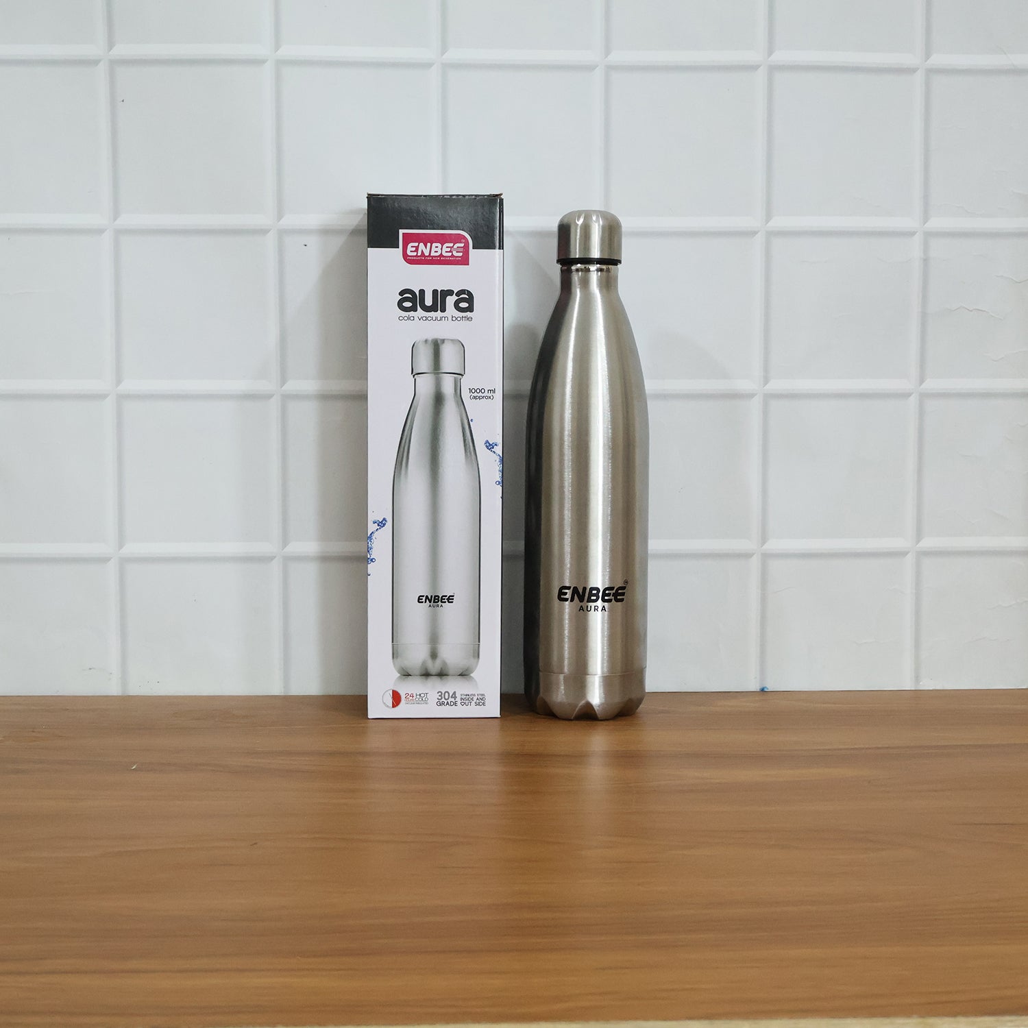 ENBEE Aura Stainless Steel Insulated Water Bottle (1 Pc, 1000 ML)