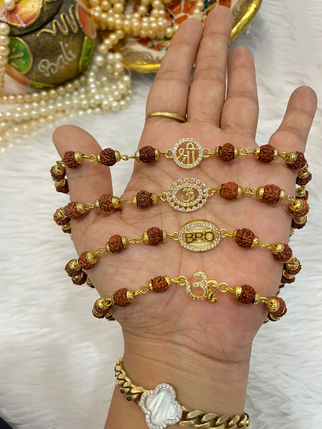 Single Rudraksh Rakhi