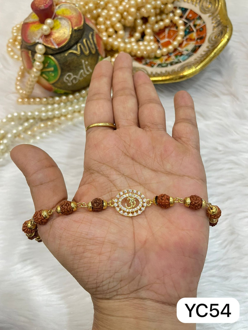 Single Rudraksh Rakhi