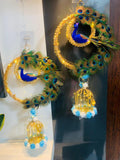 Peacock Cage hanging  single piece