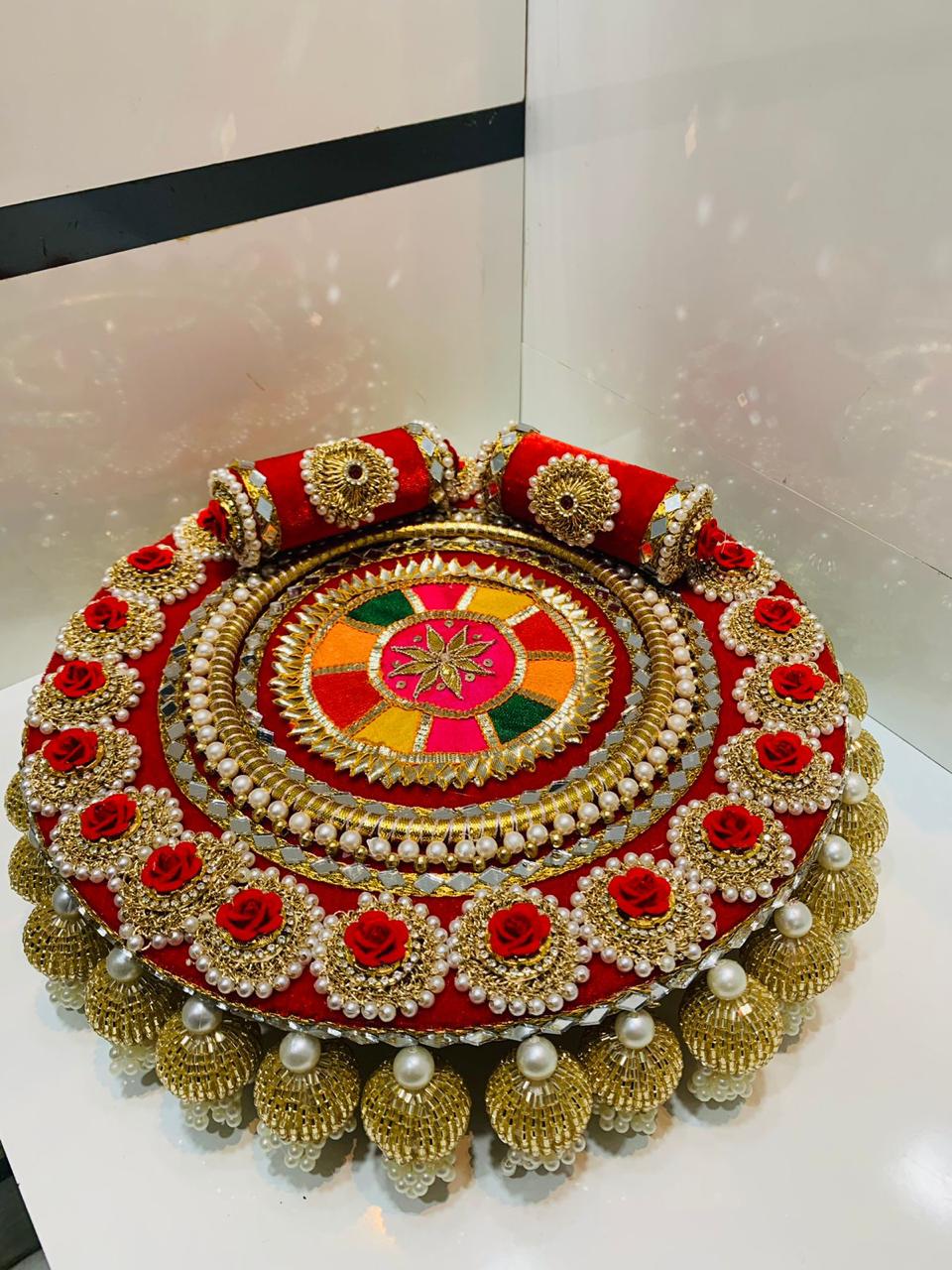 Beautiful singhasan for kanha ji size 10 inches base