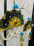 Amazing peacock based shubh labh  pair