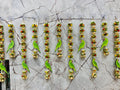 parrot hangings 2 pairs - One Long and one short pair