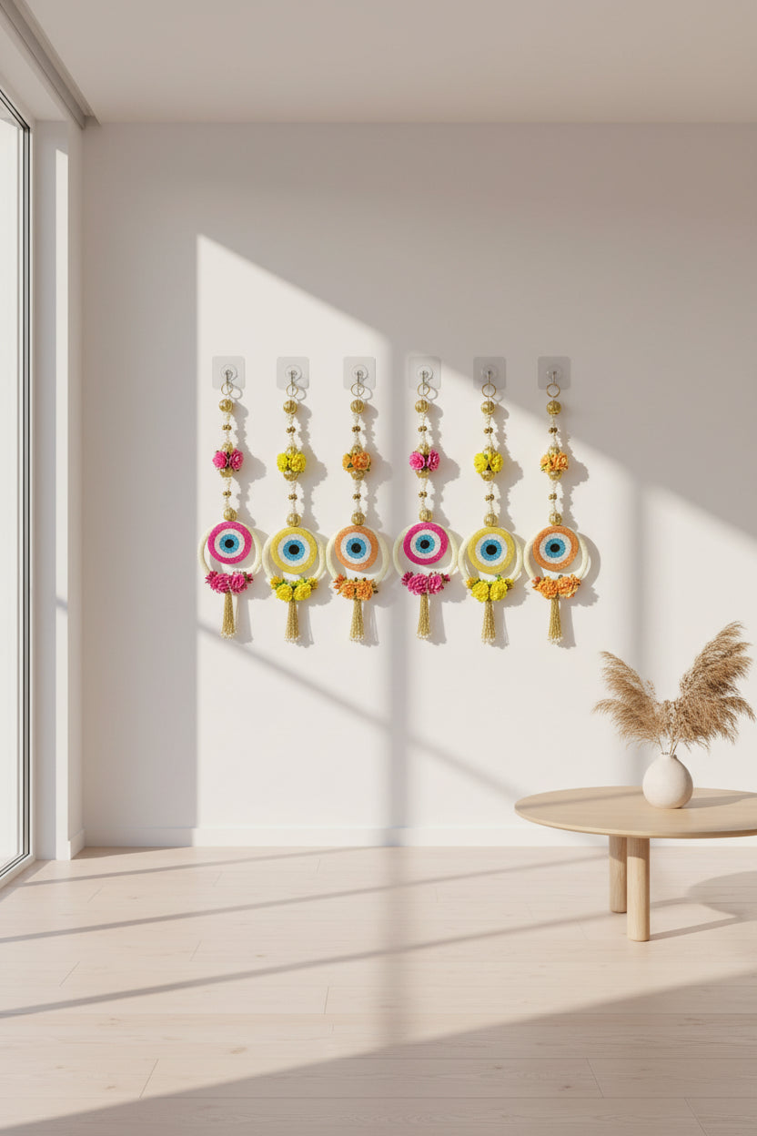 The adorable evil eye hanging pair