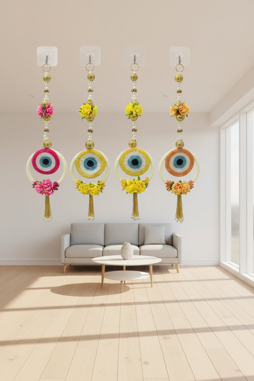 The adorable evil eye hanging pair