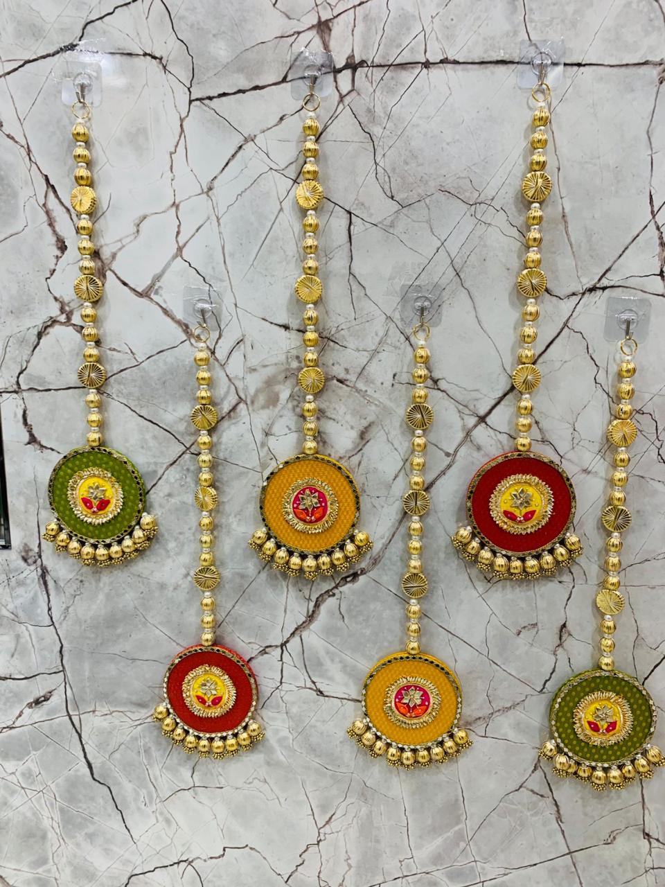 Beautiful patola hanging Pair